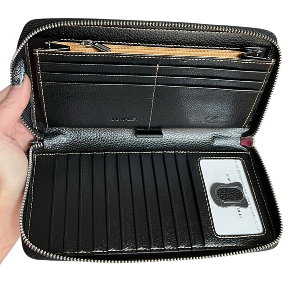 New Lavemi Black Wallet in Box - Picture 7 of 16